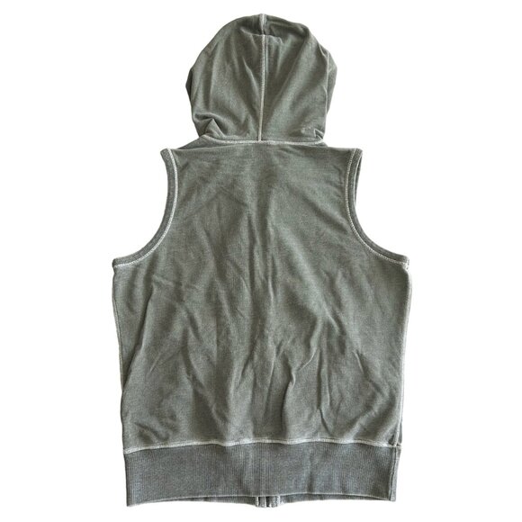 Rare 2000s Green Hooded Vest With Floral Lining ASO Princess Protection Program - Picture 4 of 7